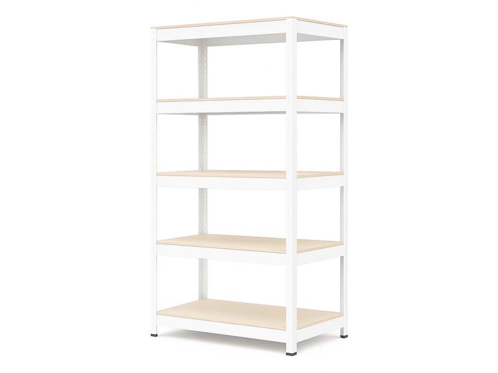 Regál 180×90×40 cm bílá