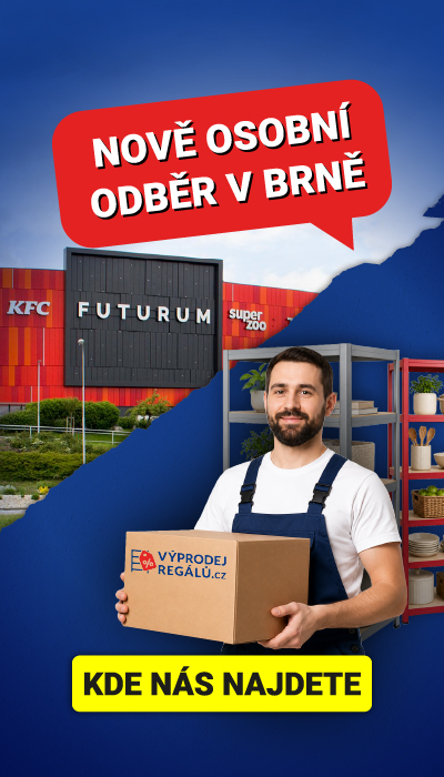 Nově osobní odběr v Brně – OC Futurum