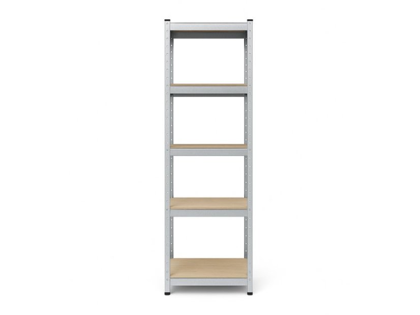 Regál 1800x400x400 mm zinkovaný 5-policový, nosnost 875 kg