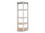 Regál 1800x900x400 mm rohový zinkovaný 5-policový, nosnost 875 kg