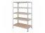 Regál 1830x900x300 mm zinkovaný 5-policový, nosnost 1000 kg, RIVET