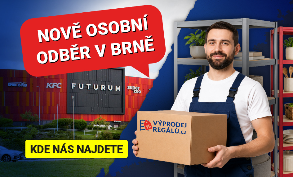 Nově Osobní odběr v Brně