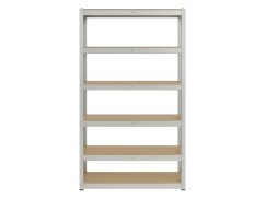 Regál 2200x1000x400 mm zinkovaný 6-policový, nosnost 1050 kg - 2ks