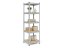 Regál 1800x400x400 mm zinkovaný 5-policový, nosnost 875 kg