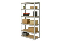 Regál 2200x1000x600 mm pozinkovaný 6-policový, nosnosť 1050 kg