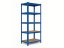 Regál 1800x900x400 mm lakovaný 5-policový, nosnost 875 kg - modrý