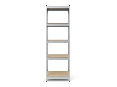 Regál 1800x400x400 mm zinkovaný 5-policový, nosnost 875 kg - 10ks