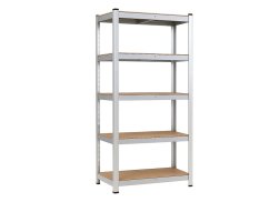Regál 1800x900x300 mm zinkovaný 5-policový, nosnost 875 kg - 10ks