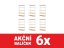Regál 1830x900x400 mm lakovaný 5-policový, nosnost 1000 kg, RIVET - bílý - 6ks