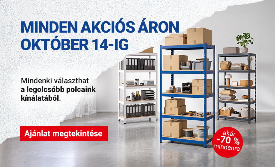Minden akciós áron október 14-ig Minden akciós áron október 14-ig
