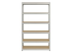 Regál 2200x1000x500 mm zinkovaný 6-policový, nosnost 1050 kg - 2ks
