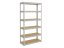 Regál 2200x900x600 mm zinkovaný 6-policový, nosnost 1050 kg