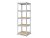 Regál 1800x400x400 mm zinkovaný 5-policový, nosnost 875 kg
