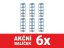 Regál 1800x400x400 mm lakovaný 5-policový, nosnost 875 kg - modrý - 6ks