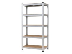 Regál 1800x900x400 mm zinkovaný 5-policový, nosnost 875 kg