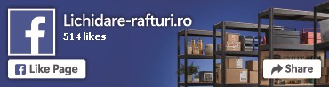 Lichidare rafturi pe Facebook
