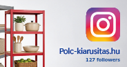Polc kiárusítás az Instagramon